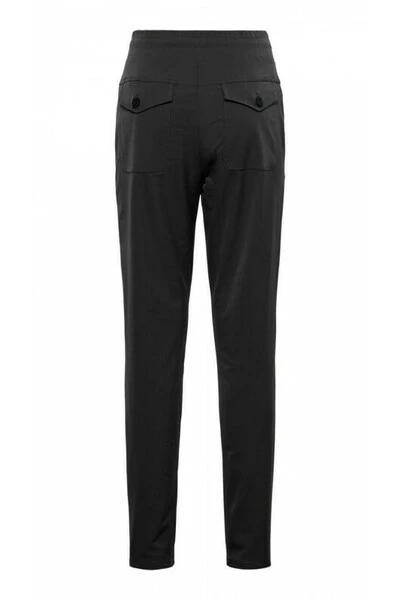 &Co Woman Wijde Broeken PENNY PANTS Black 2 &Co Woman Wijde Broeken PENNY PANTS Black - Afbeelding 2