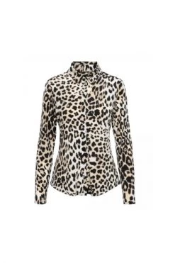 &Co Woman Longsleeve Shirts LOTTE LEOPARD Beige