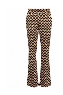 &Co Woman Wijde Broeken Dora Dot Pants Brown -&Co Woman Verkoop 0cfc0fffded44d769867974ccb62a91b