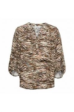 &Co Woman Blouses BLOUSE Brown