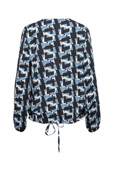 &Co Woman Blouses Blouse Blue 3 &Co Woman Blouses Blouse Blue - Afbeelding 3