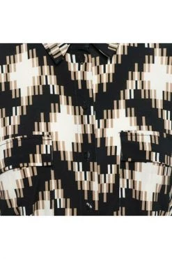 &Co Woman Casual Jurken Lotte Graphic A Dress Black -&Co Woman Verkoop 3a0d94b1992b6ab82dc8c2cd91097d29