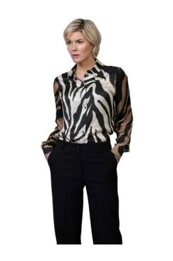 &Co Woman Longsleeve Shirts Shirt Black -&Co Woman Verkoop 502d0b44086b927ebdc754a818aaf419