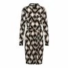&Co Woman Casual Jurken Lotte Graphic A Dress Black