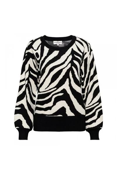 &Co Woman Sweaters Pullover Black 2 &Co Woman Sweaters Pullover Black - Afbeelding 2