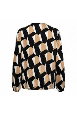 &Co Woman Blouses Co Woman Anabelle Graphic Blouse Beige 8 &Co Woman Blouses Co Woman Anabelle Graphic Blouse Beige -&Co Woman Verkoop 7448db48405520befa912ba003d21453