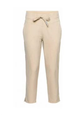 &Co Woman Broeken Capri Beige