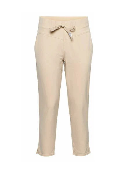 &Co Woman Broeken Capri Beige 1 &Co Woman Broeken Capri Beige