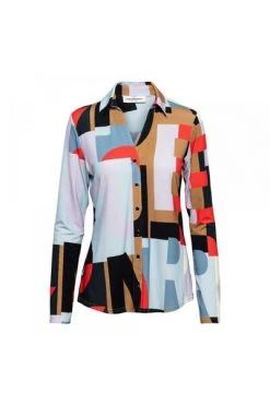 &Co Woman Longsleeve Shirts Blouse Blue