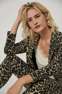 &Co Woman Blazers PHILEINE BLAZER Brown -&Co Woman Verkoop 7dc561b39cc628c864e17d5ee9b7526b