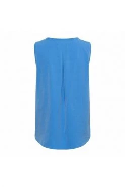 &Co Woman Tops Topje Top Met V-hals Paolo Travel TO166/70700 Blue -&Co Woman Verkoop 7f19d4204c7def155c848892741deb19