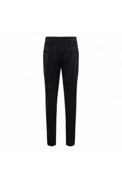 &Co Woman Pantalons Broek PALU STRIPE Black -&Co Woman Verkoop 83d7cbb23e4fc2529cc4e36d8d5a779f
