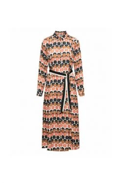 &Co Woman Maxi Jurken Co Woman Jurk Orange