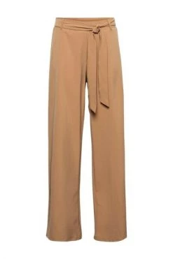 &Co Woman Broeken Co Woman Broek Travel Broek PORTER TRAVEL Brown