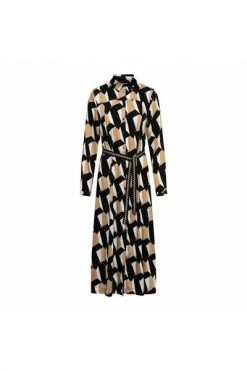 &Co Woman Casual Jurken Alexia Long Dress Black -&Co Woman Verkoop 917022a70407039b6c468866f49ee594