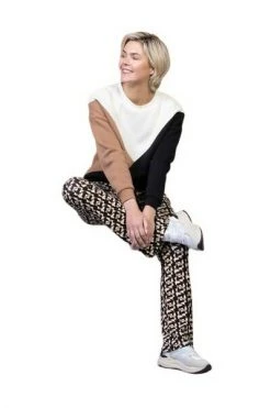 &Co Woman Wijde Broeken Dora Pants Black