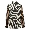 &Co Woman Blouses Aubrie Tiger Blouse Black