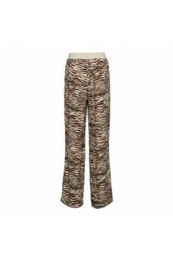 &Co Woman Wijde Broeken TROUSERS Brown -&Co Woman Verkoop aa3cf043c74ba323fbec69489813674d