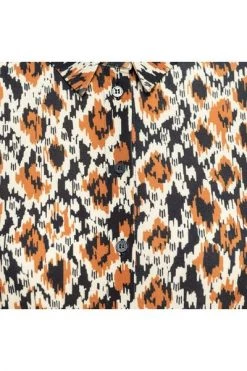 &Co Woman Blouses Blouse LOTTE SUNSET Brown -&Co Woman Verkoop acf909db318d92baeeeb548aebfa0fa2