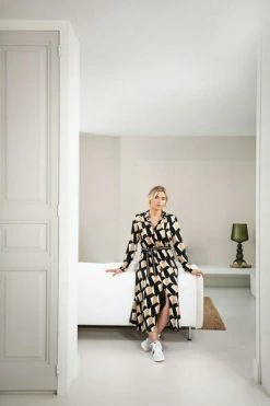 &Co Woman Casual Jurken Alexia Long Dress Black