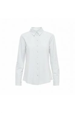 &Co Woman Longsleeve Shirts Andco Woman Olivia Ecru White