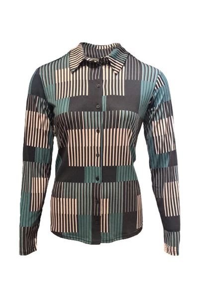 &Co Woman Blouses Green 2 &Co Woman Blouses Green - Afbeelding 2