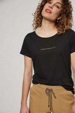 &Co Woman Shirts T-Shirt Black -&Co Woman Verkoop d7ef70720ea6cba5ea351b8fabc1edfa