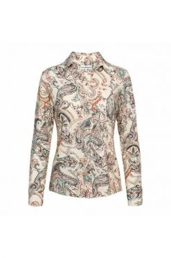 &Co Woman Blouses Vayen Paisley Blouse Beige