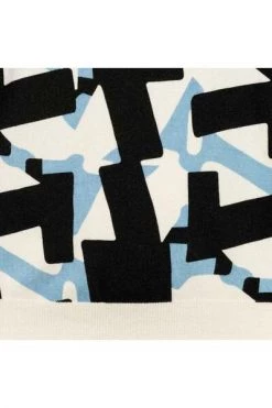 &Co Woman Sweaters Pullover Pull Korte Mouw Dessin BECKIE PU110/70050 Blue