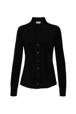 &Co Woman Longsleeve Shirts Shirt Black