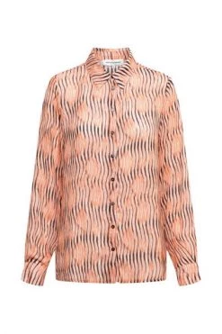 &Co Woman Longsleeve Shirts Co Woman Blouse Orange