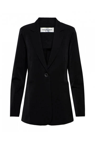 &Co Woman Blazers Blazer Black 1 &Co Woman Blazers Blazer Black